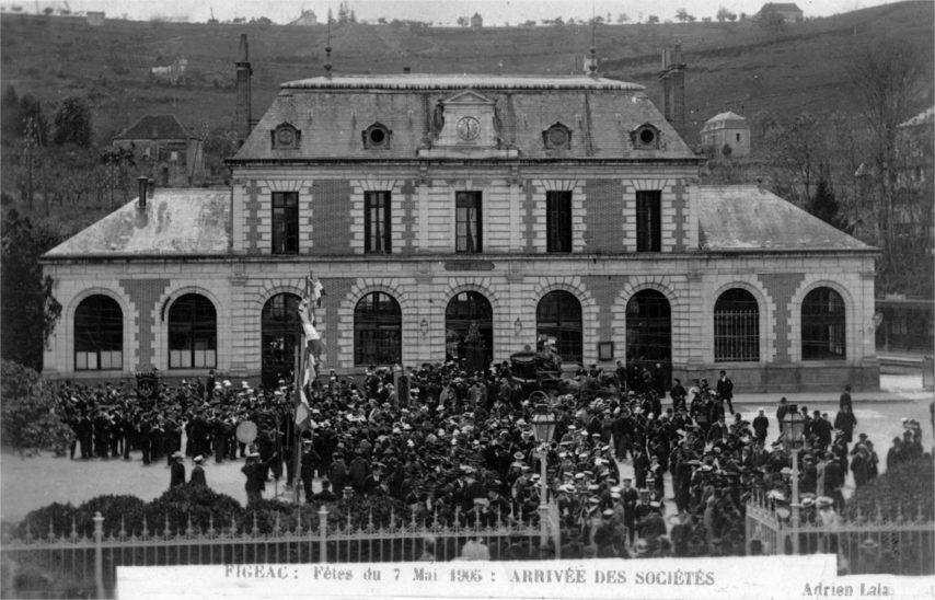 Histoire De La Gare De Figeac Blog Des Bourians