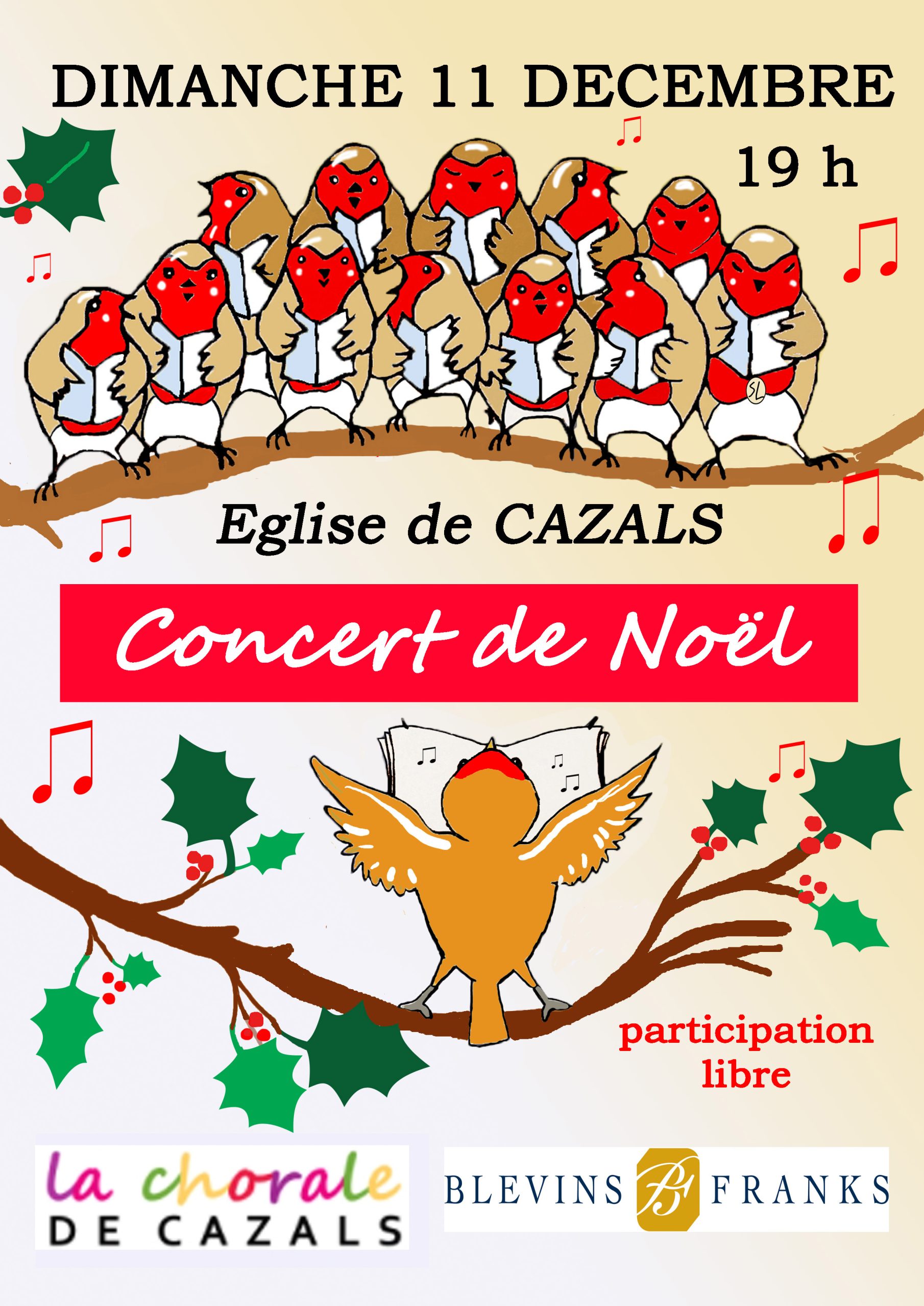 Concert De Noël à L’église De Cazals – Blog Des Bourians